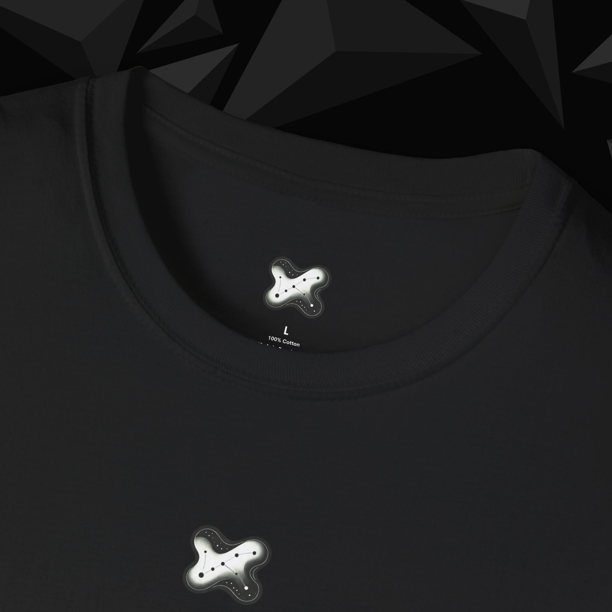 Constellation Graphic Leo Tee - Black
