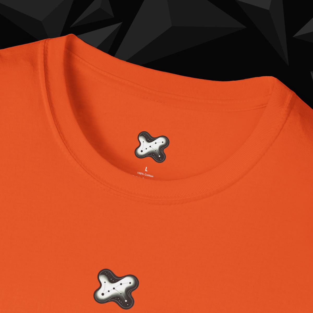 Constellation Graphic Leo Tee - Orange
