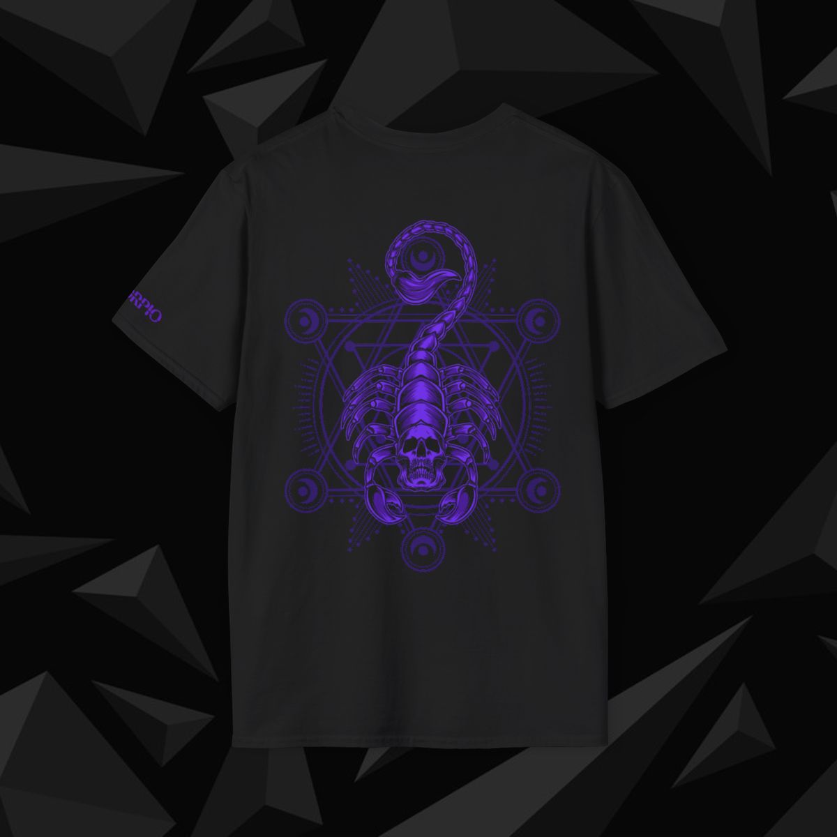Constellation Graphic Scorpio Tee - Black